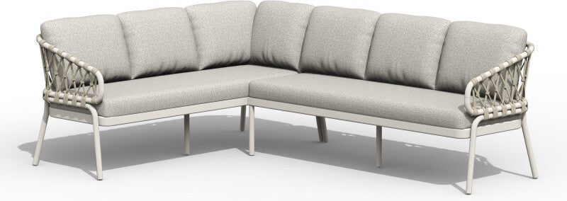 Tierra Outdoor 6-zits loungeset links Natal beige