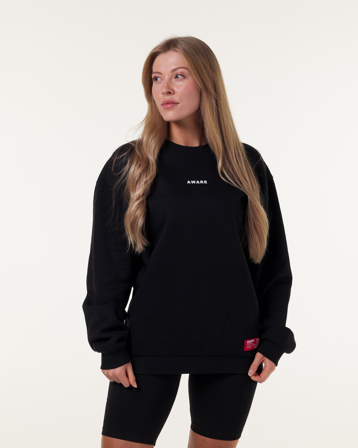 AWARE Crewneck Black
