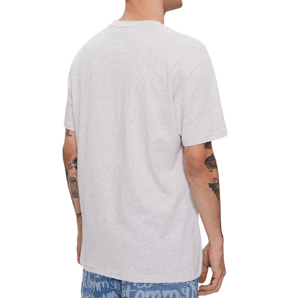 Tommy Hilfiger T-shirt Gris Homme Tommy Hilfiger Small Flag