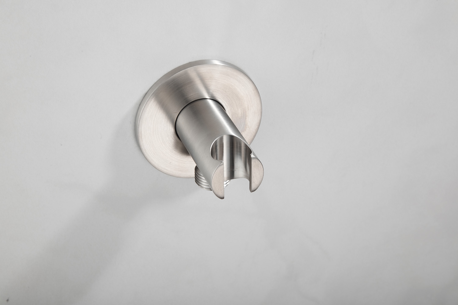 Saniclear Plus handdouche houder met wateraansluiting RVS