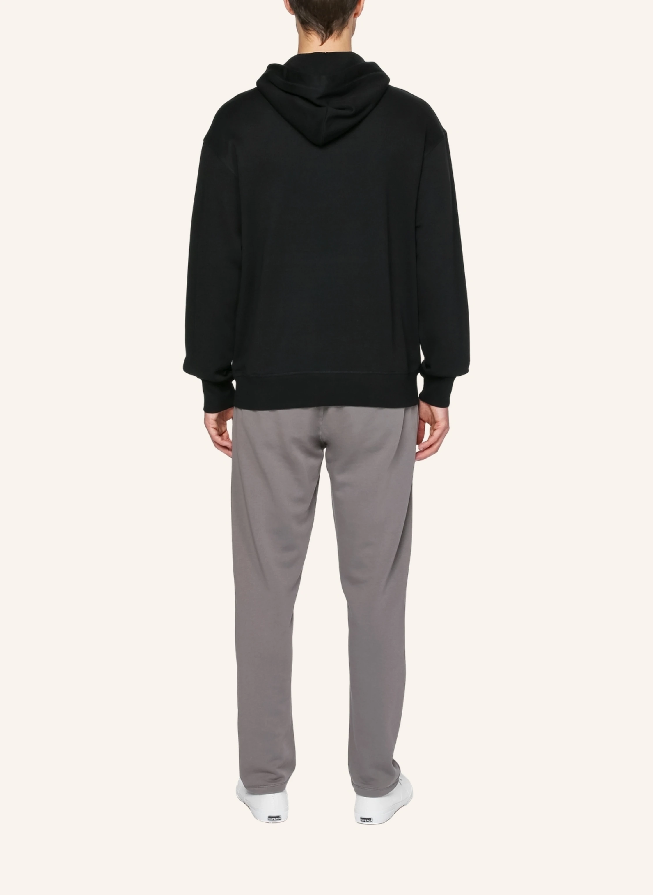 TRUSTED HANDWORK Oversized Hoodie 1/1-Sleeve Sweatshirt