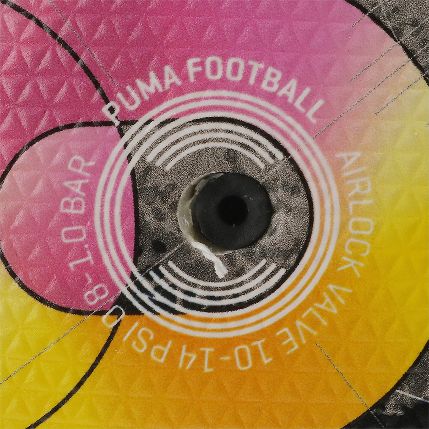PUMA Orbita 1 Officiële Wedstrijd Voetbal Maat 5 Wit Multicolor
