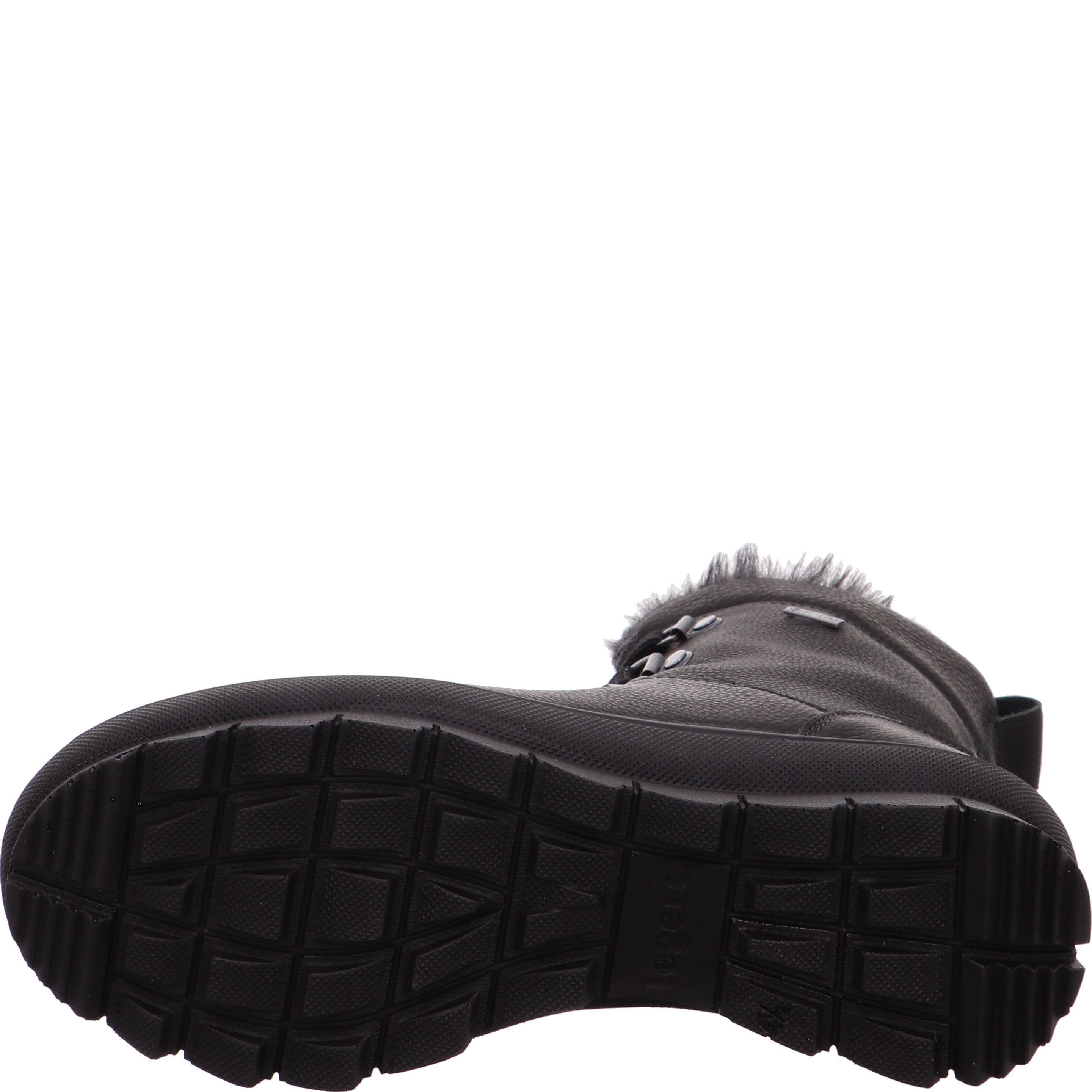 legero NOVARA Damen  Schnürboots mit Reißverschluss - Farbe: Schwarz - Größe: 4