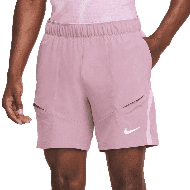 Short tennis Nike Flex 7 Advantage fin rose pâle