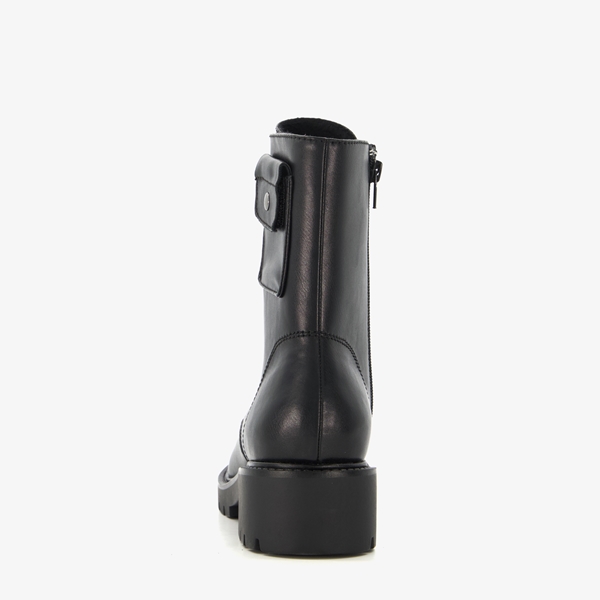 Nova dames veterboots met zakje