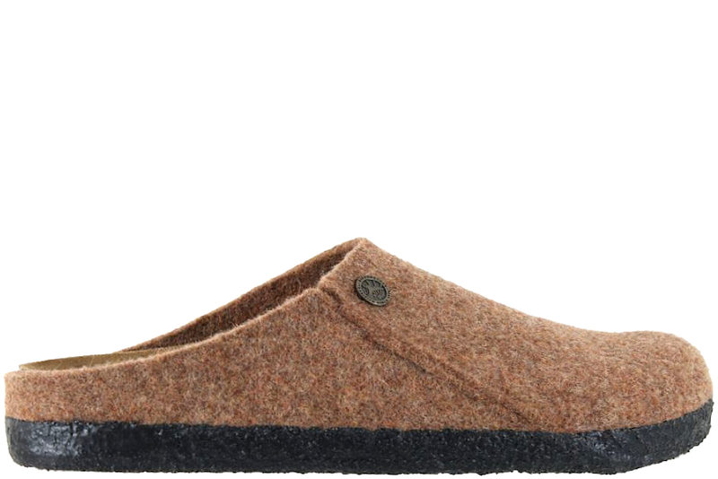 BIRKENSTOCK ZERMATT HJEMMESKO I TOFFEE ULDFILT