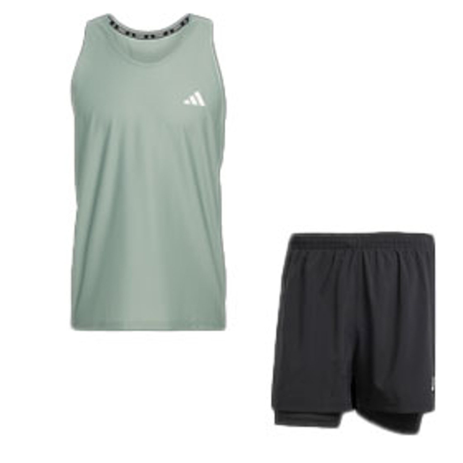 adidas OTR Singlet 2in1 Short Set Heren