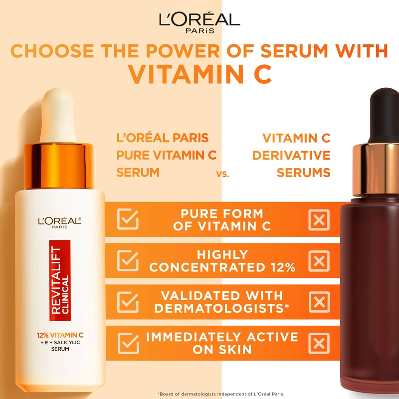 L'Oréal Paris Revitalift Clinical 12% Vitamin C Serum 30 ml
