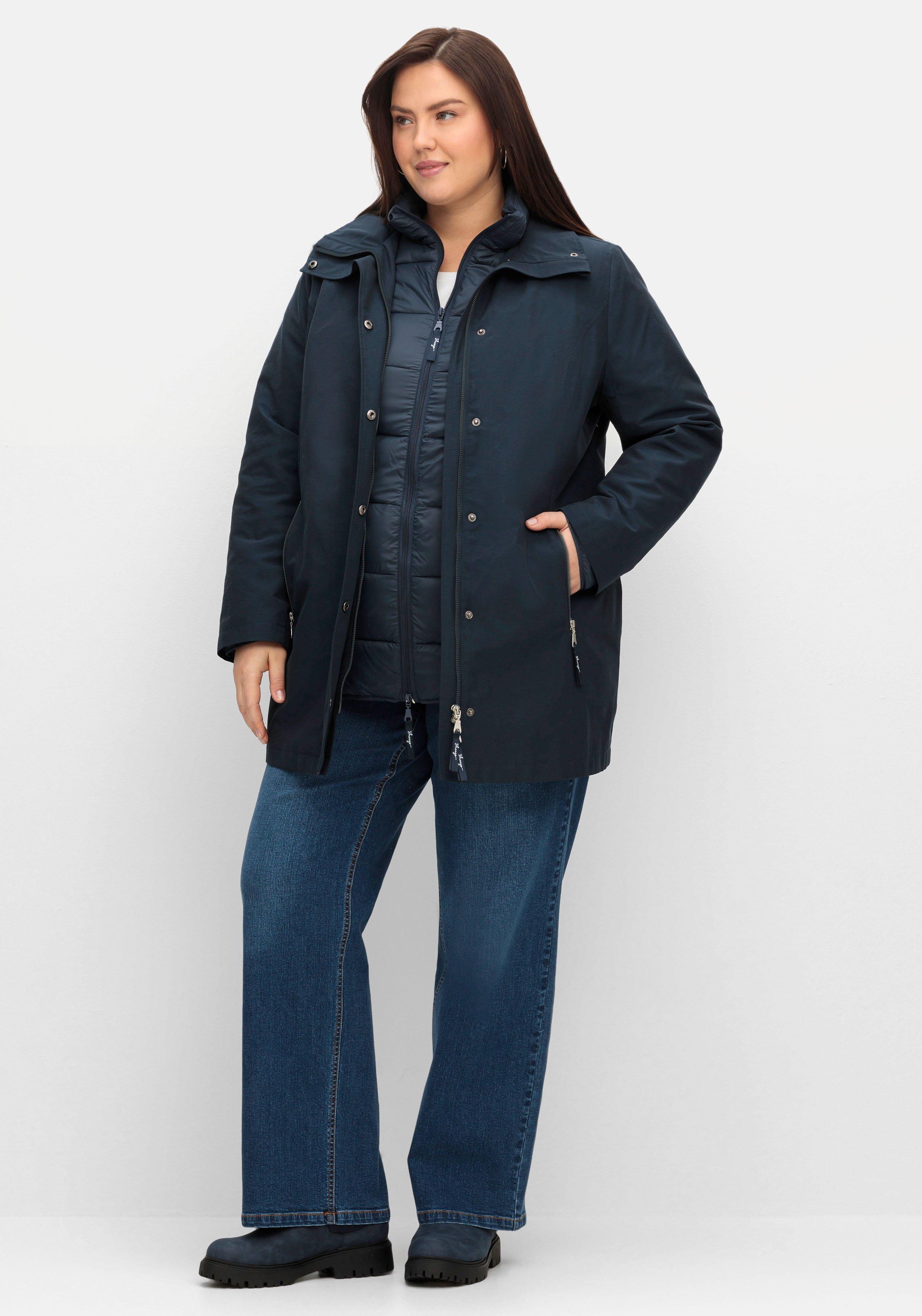 4-in-1 Outdoorjacke mit Kapuze