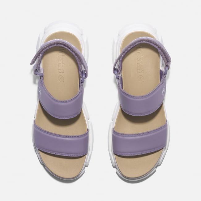 Sandalo a Doppia Fascia Adley Way da Donna in                viola