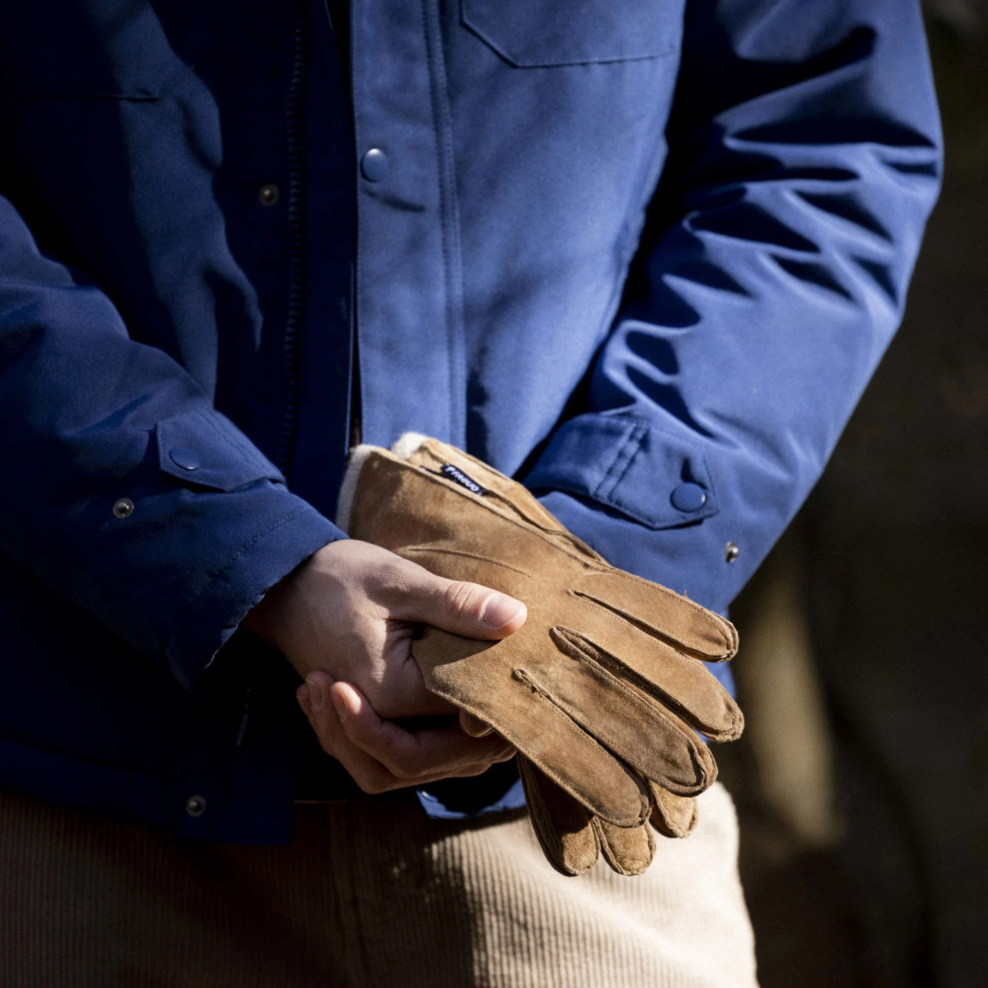 Gants camel cuir - modèle Gloves