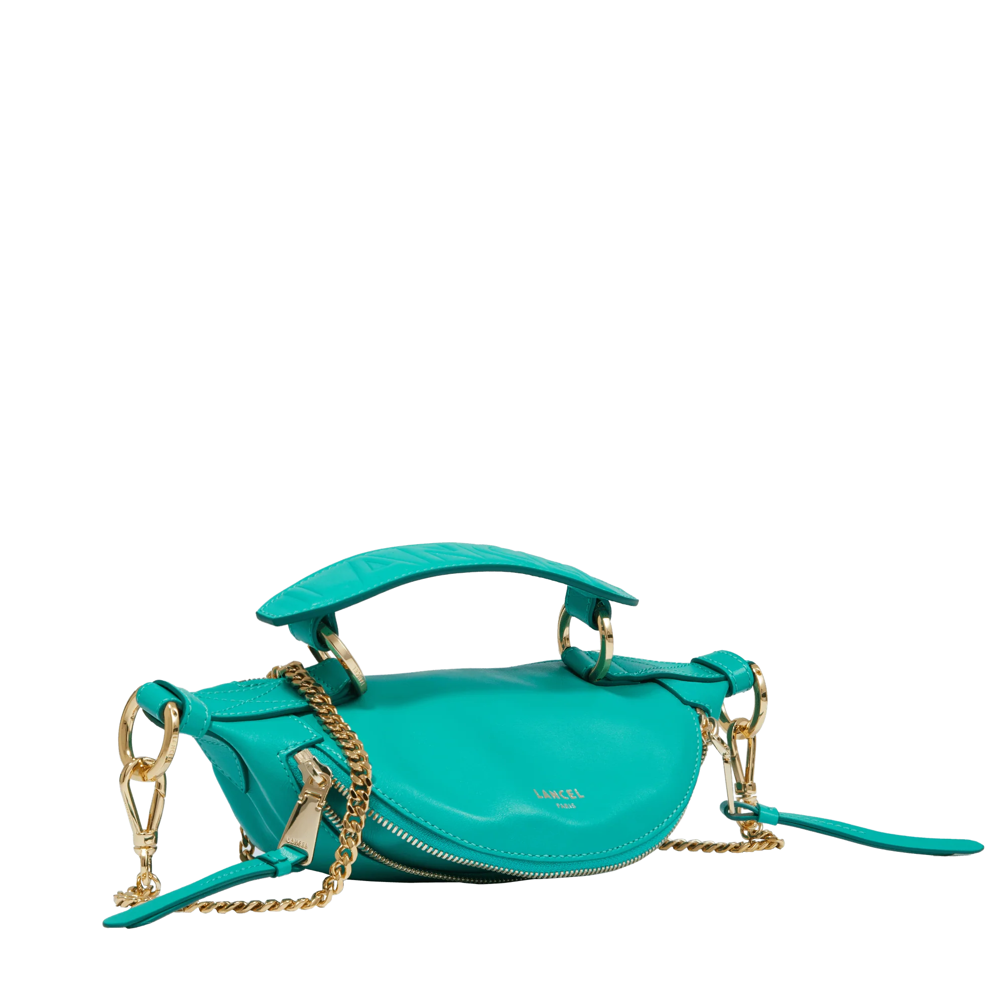 Mini sac porté croisé  Origami de Lancel-Emeraude