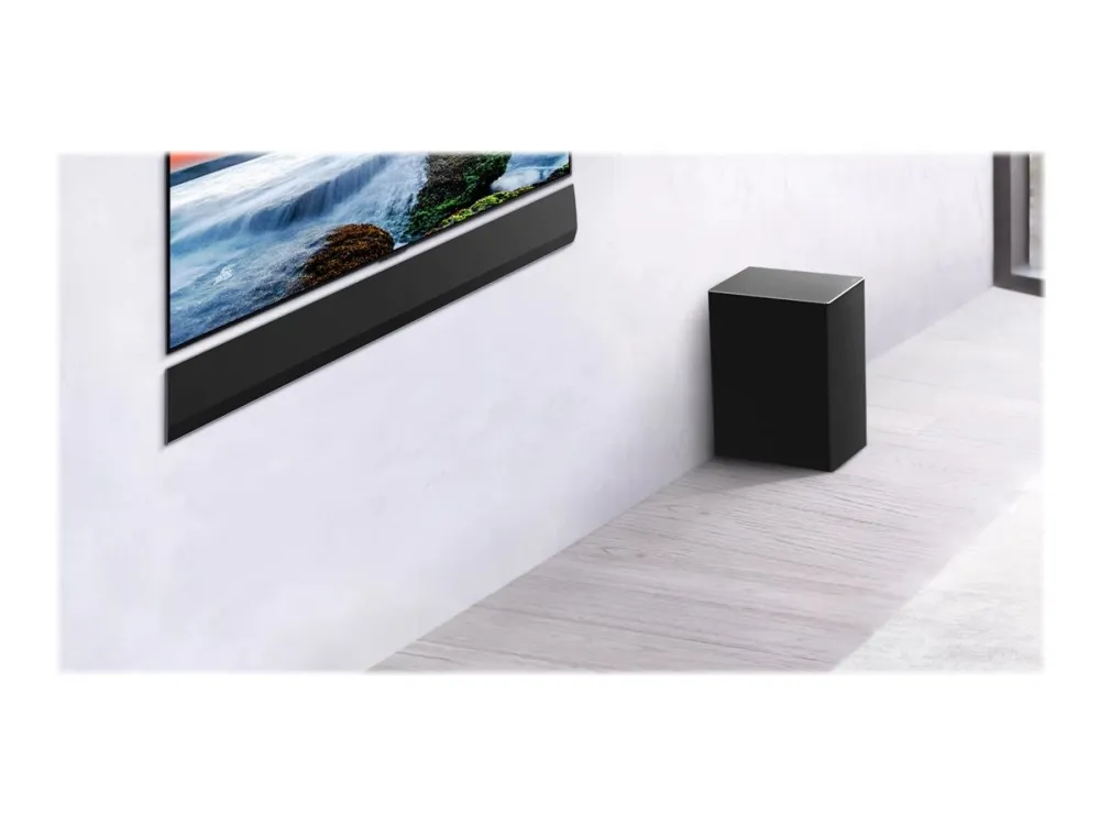 LG G1 - Lydbarsystem - 3.1.kanal - trådløs - Bluetooth - App-kontrolleret - 360 Watt (Total) - sort, mørk sølv