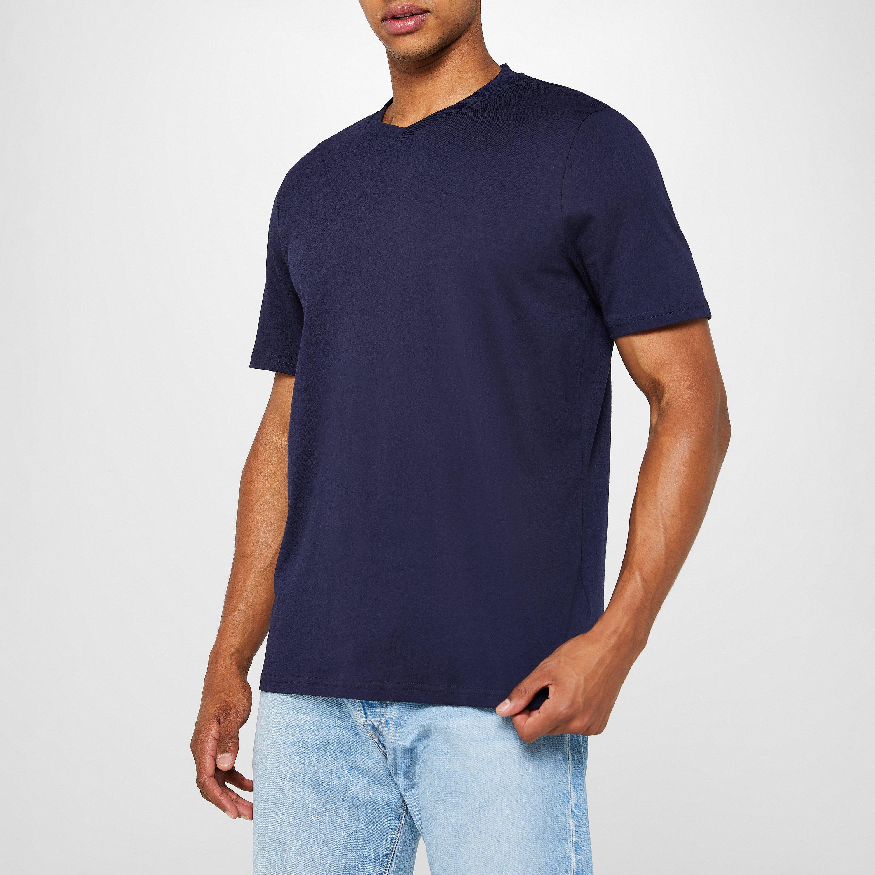 Donnay Three Pack V Neck T Shirt Mens