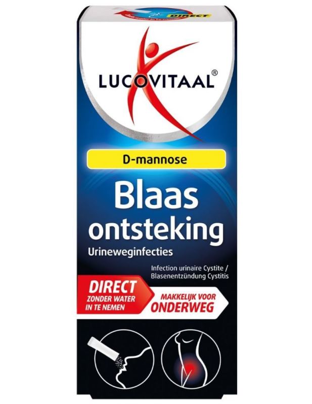 Lucovitaal Blaasontsteking D-mannose Direct 6 Sticks