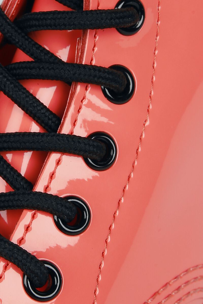 1460 W - Coral patent lamper | Dr. Martens Bottes lacées