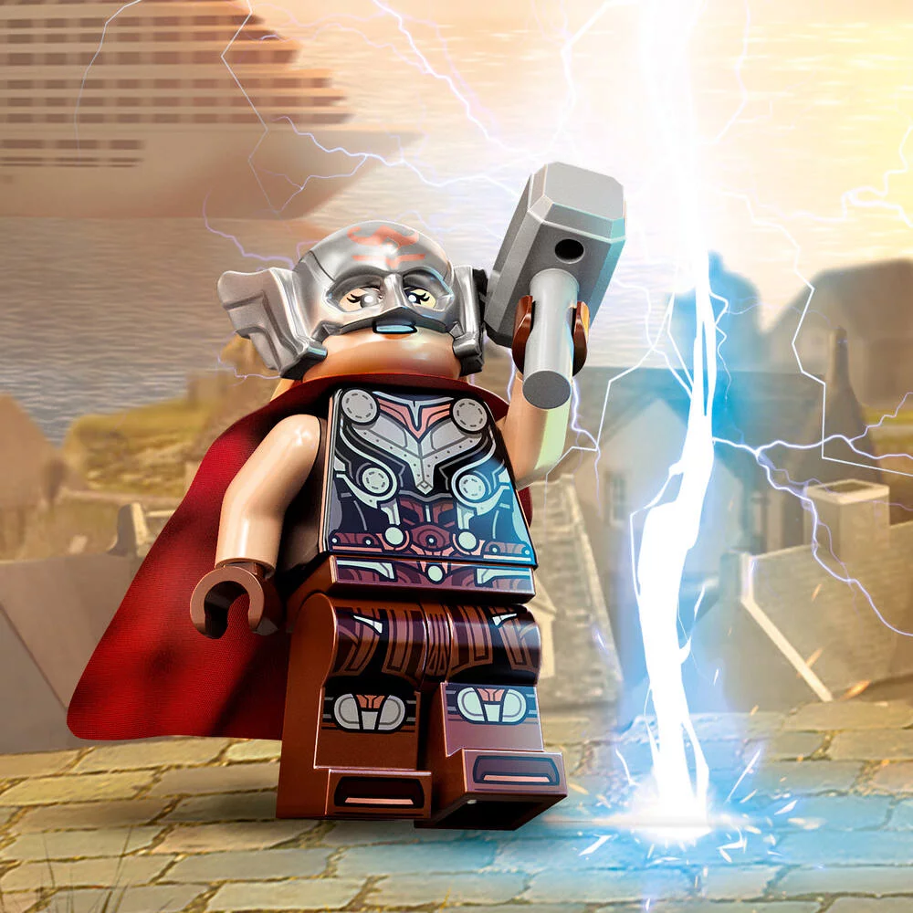 LEGO®MARVEL SUPER HEROES 76207 - ATTAQUE SUR LE NOUVEL ASGARD