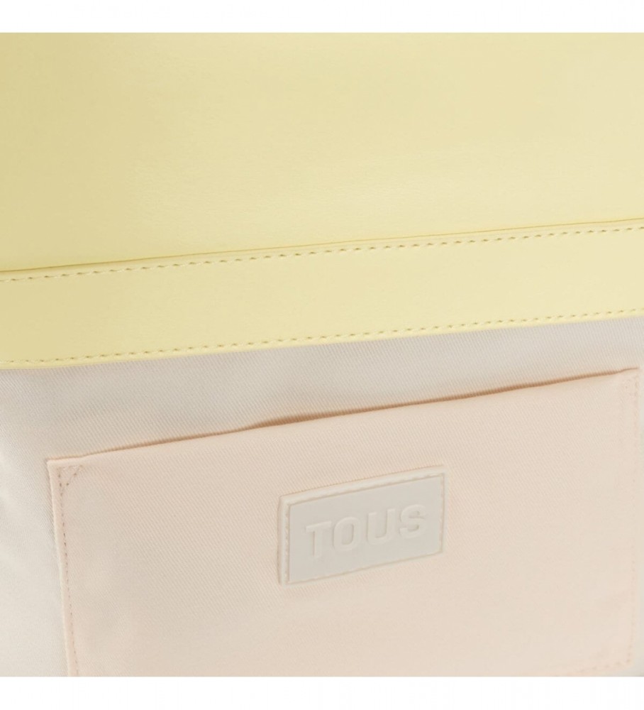 Bolsa Tous S.T. Maya Bege-Amarelo