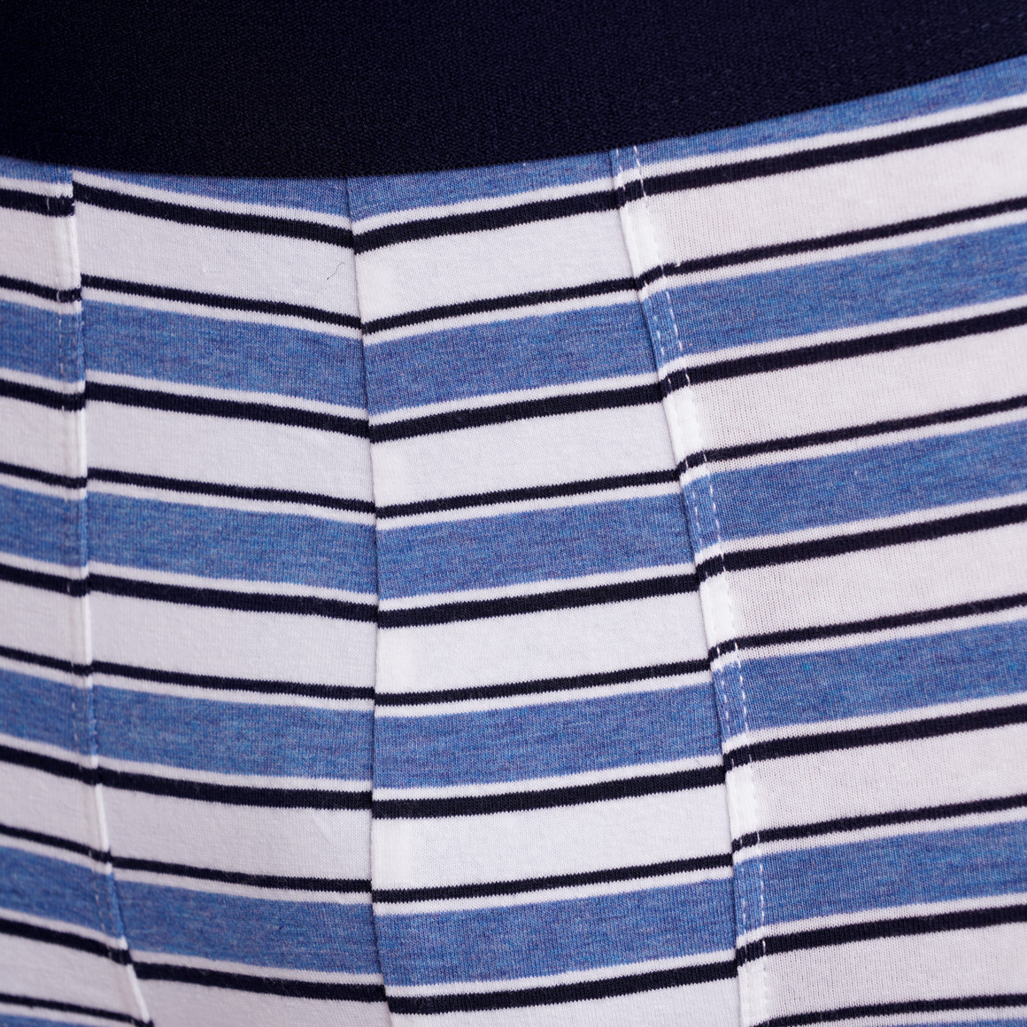 VanVaan Herren Retroshorts mit Streifen blau / weiss