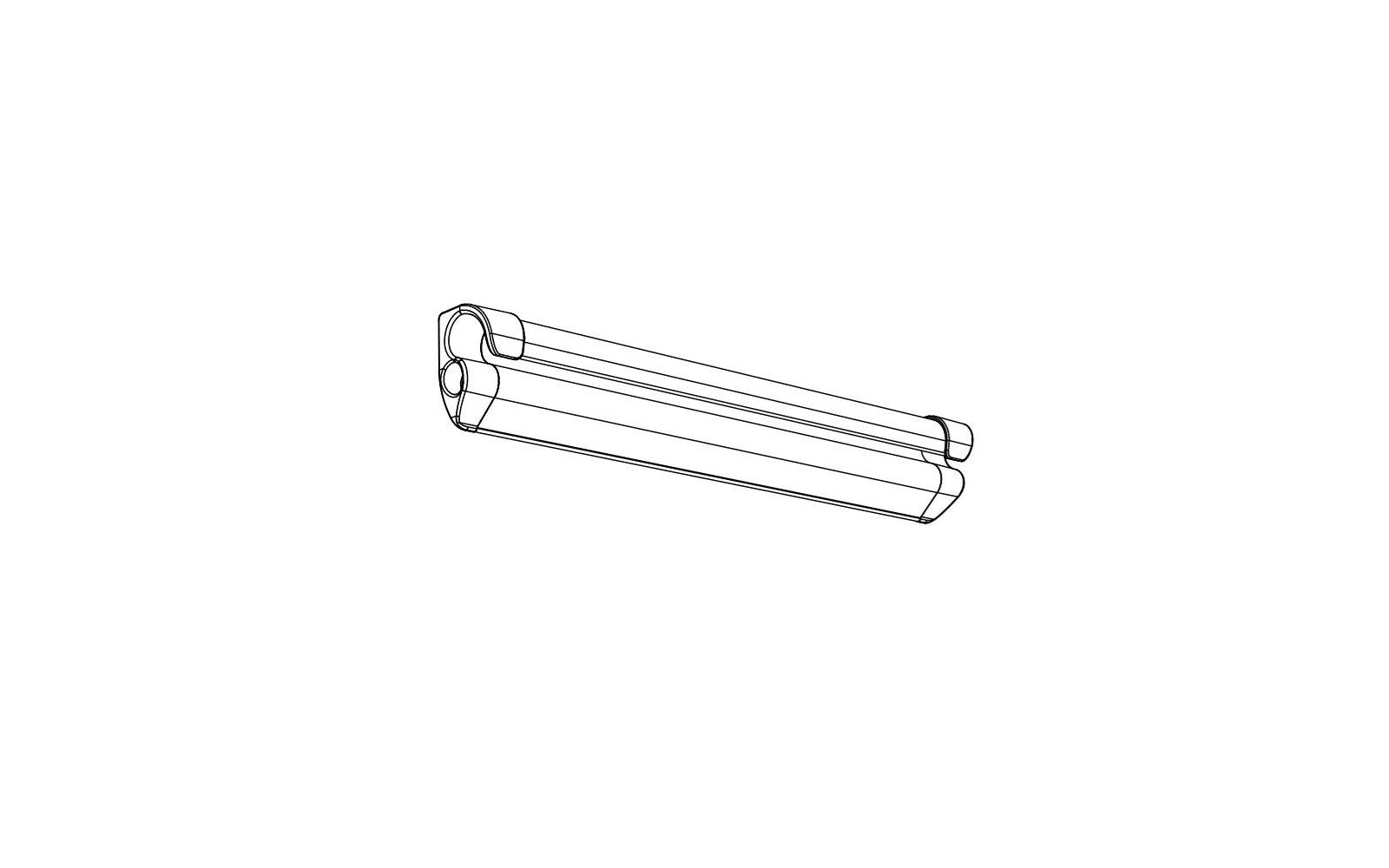 Thule Universal Tent Fixation Kit Zeltbefestigung/ Kederschiene für QuickFit / EasyLink Markisenvorzelt anthrazit