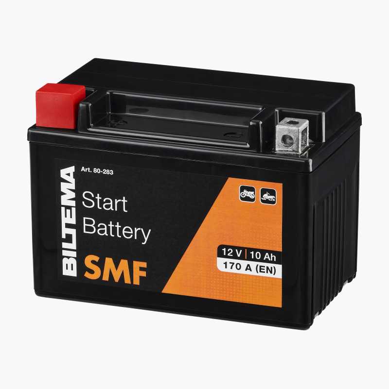 MC-batteri SMF, 12 V, 10 Ah, 151 x 88 x 107 mm