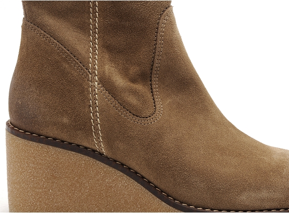 Minka boots bottine talons femme jack marron