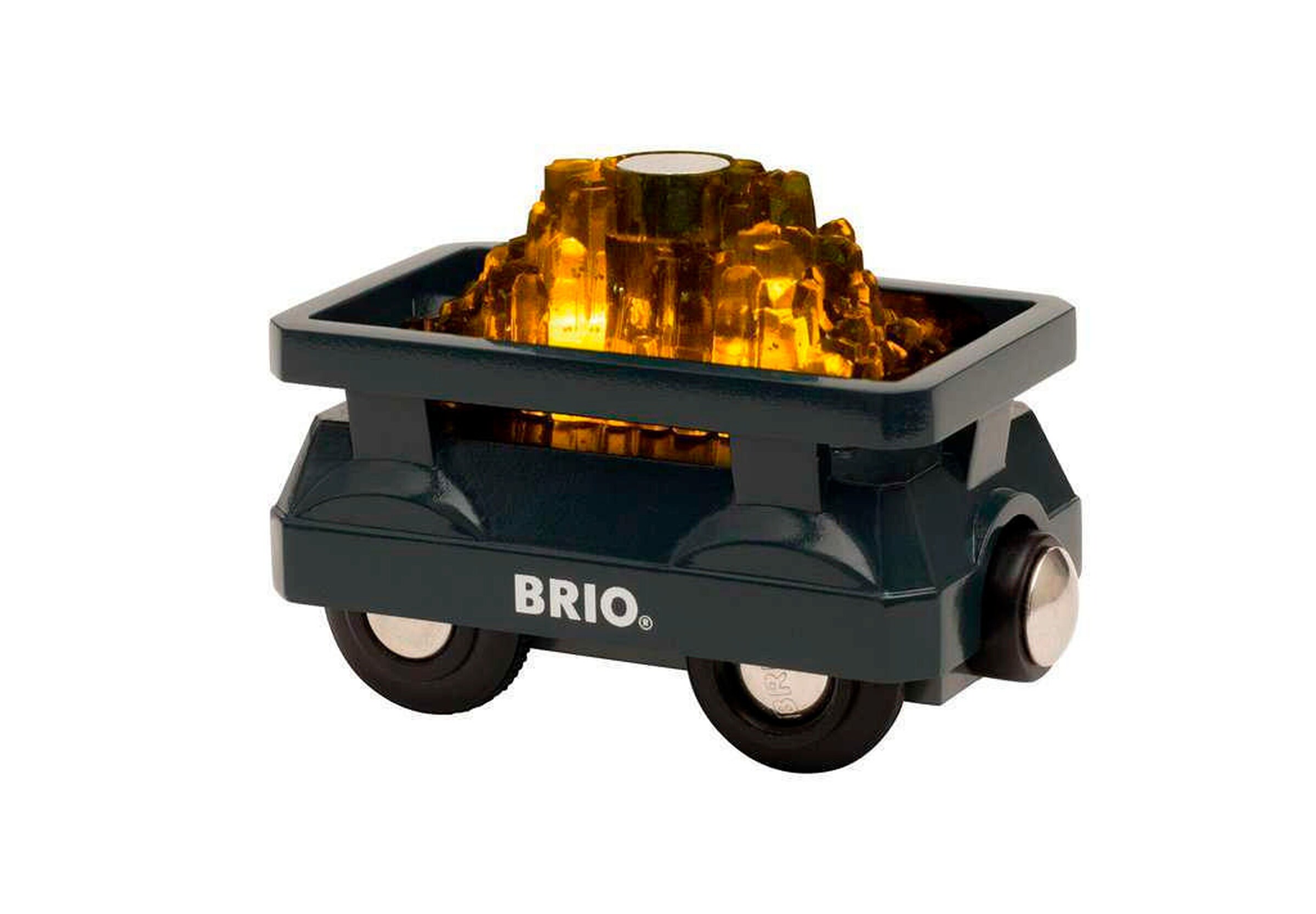 BRIO Goldwaggon mit Licht