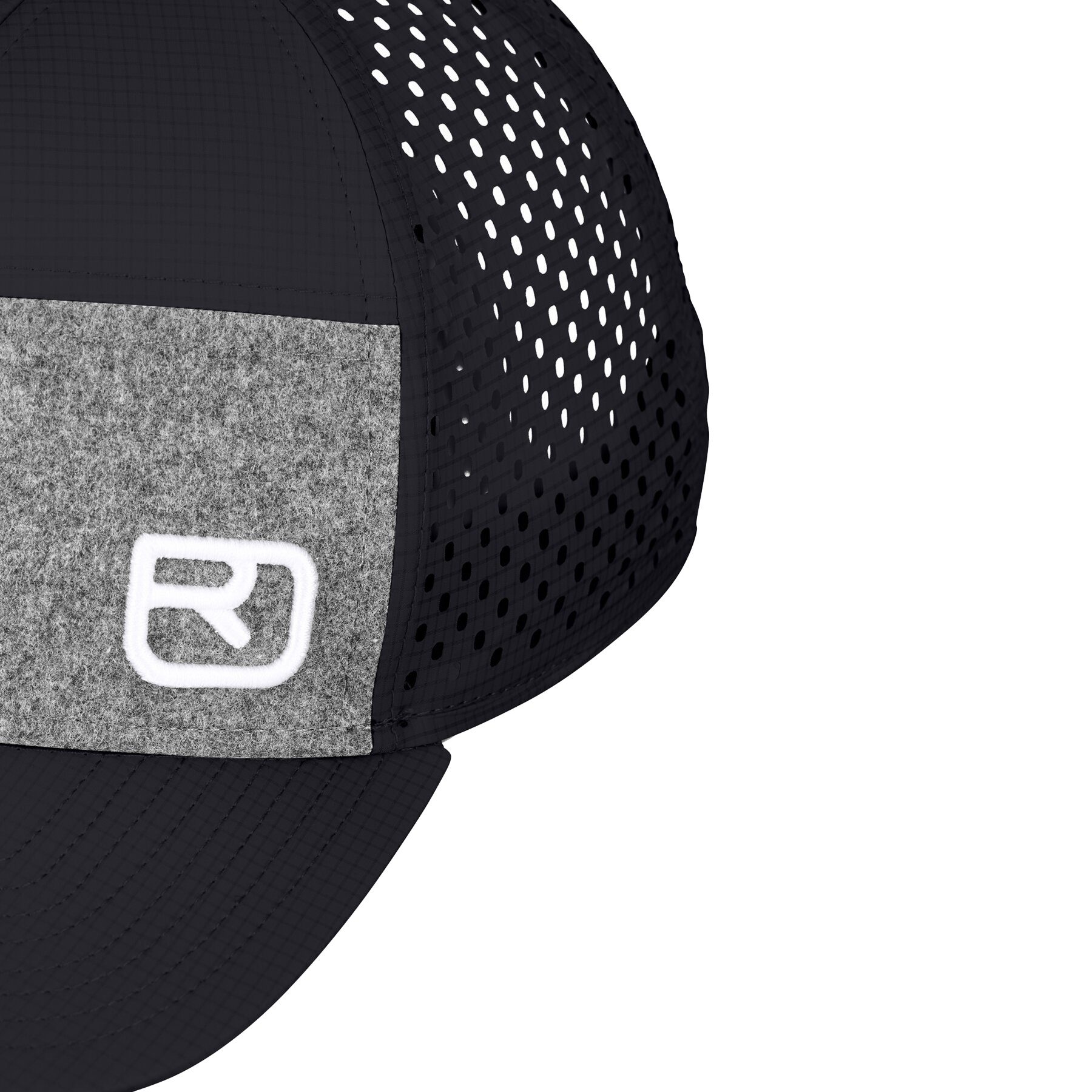 ORTOVOX Logo Air Trucker Cap black raven