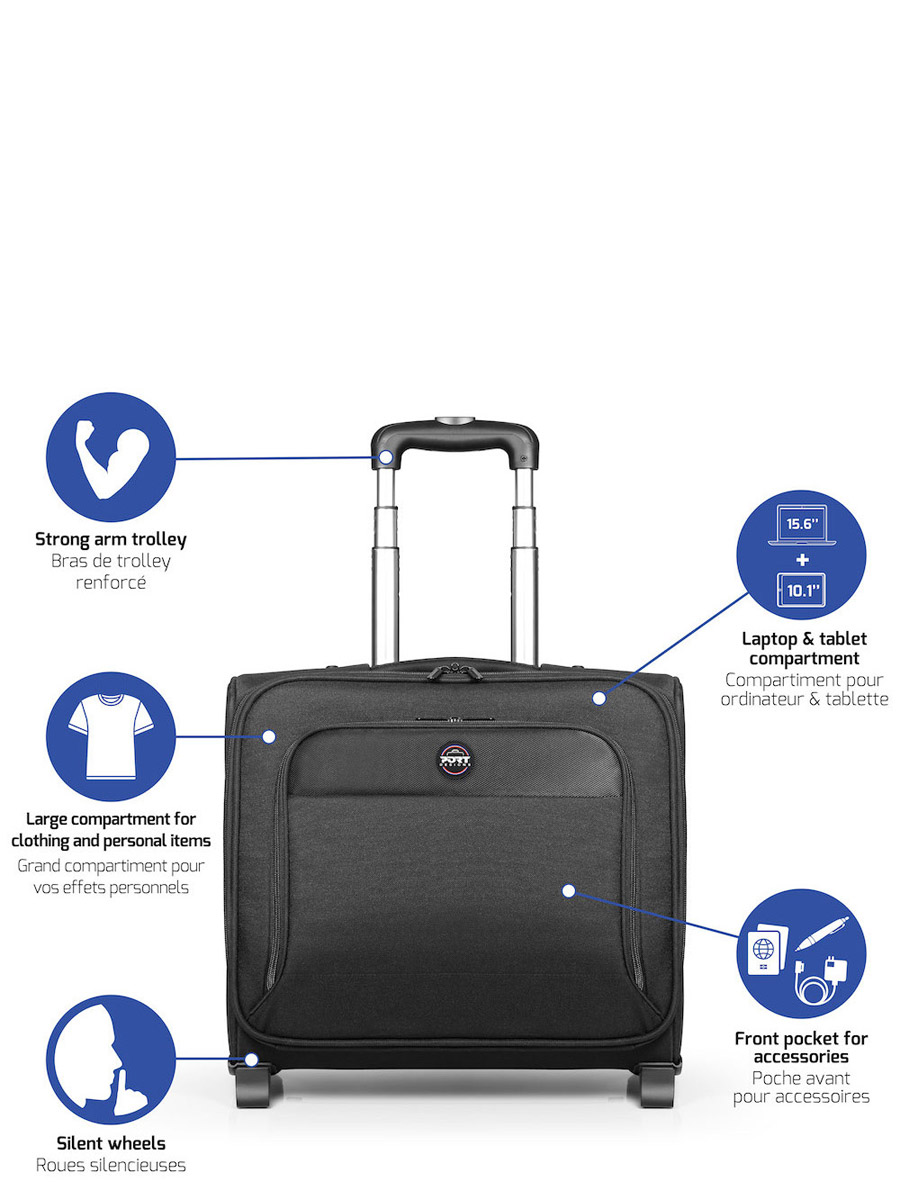 Pilot case PORT Designs Hanoi II 15.6 pouces