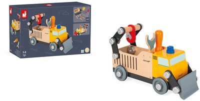 Janod Brico'Kids DIY Anleggsbil 43 Deler