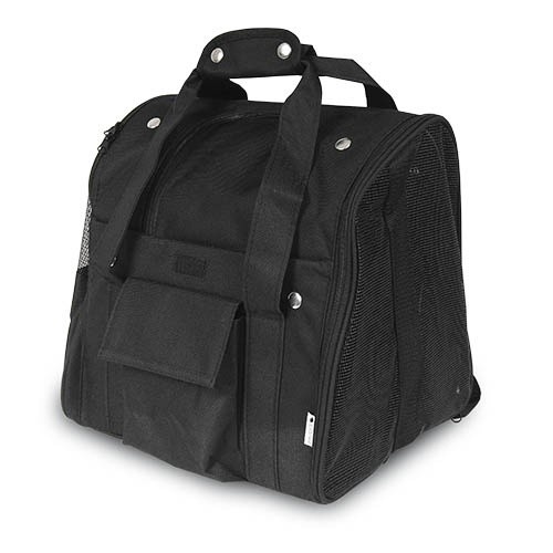 Mochila confortável, preta