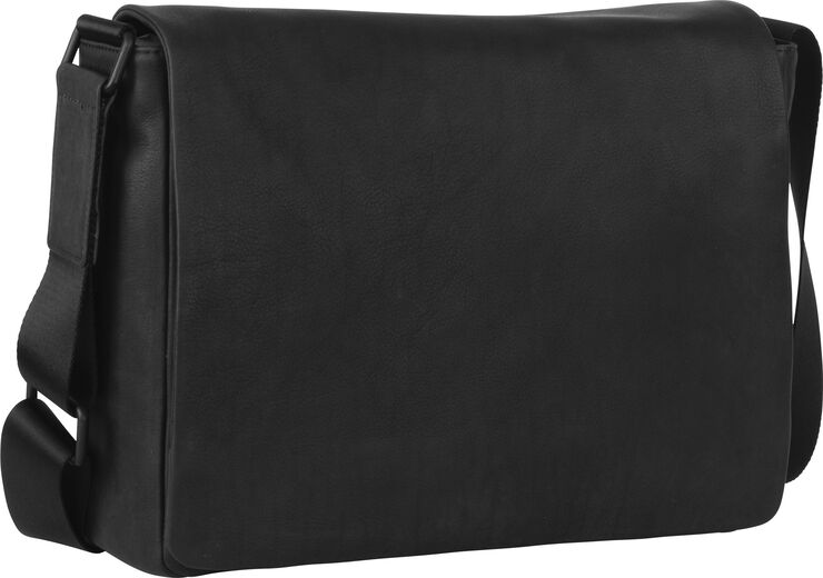 Leonhard Heyden Messenger Bag L Sort