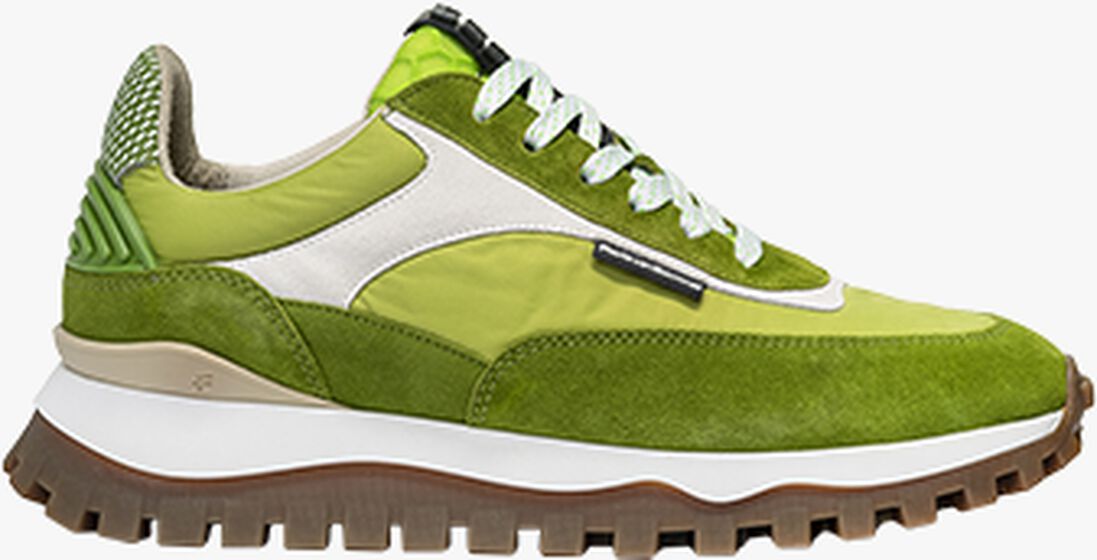 FLORIS VAN BOMMEL groene floris van bommel lage sneakers sfm-10157