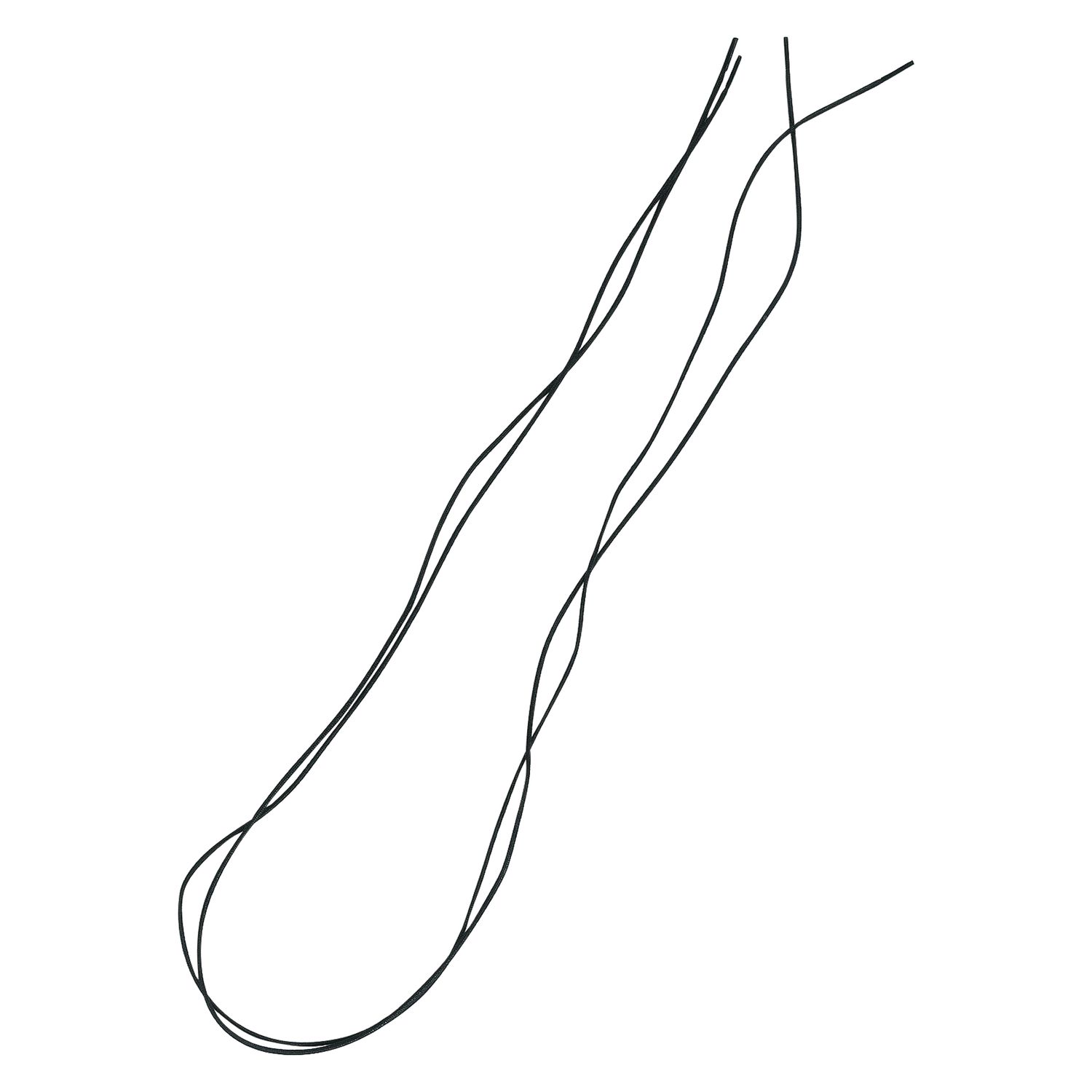 Cavallo Schnürsenkel, elastisch  - schwarz - 40-50 cm