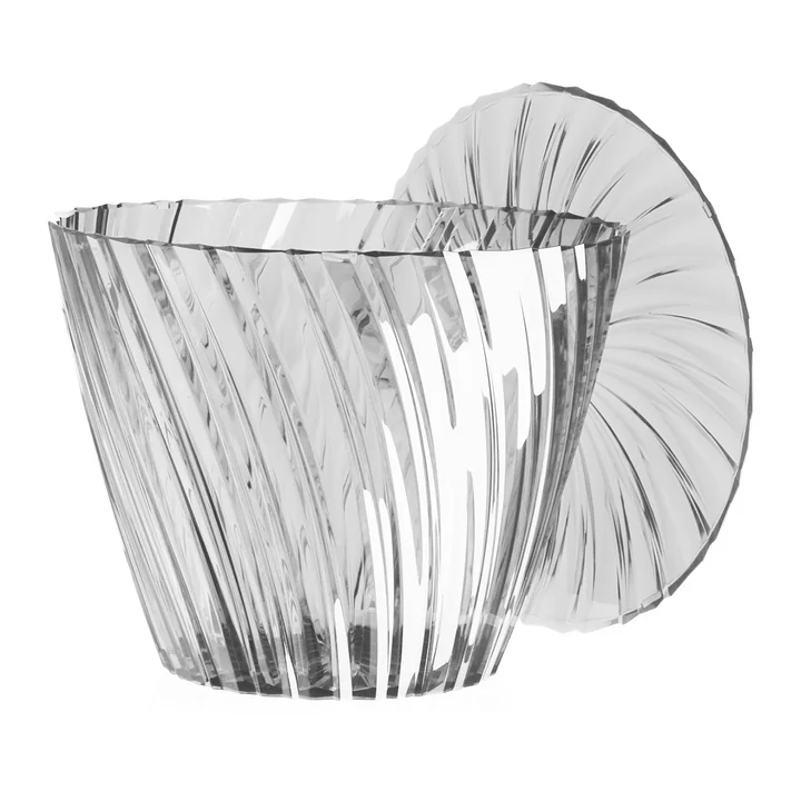 Kartell - Sparkle Beistelltisch, Ø 45 x H 35 cm, bernstein