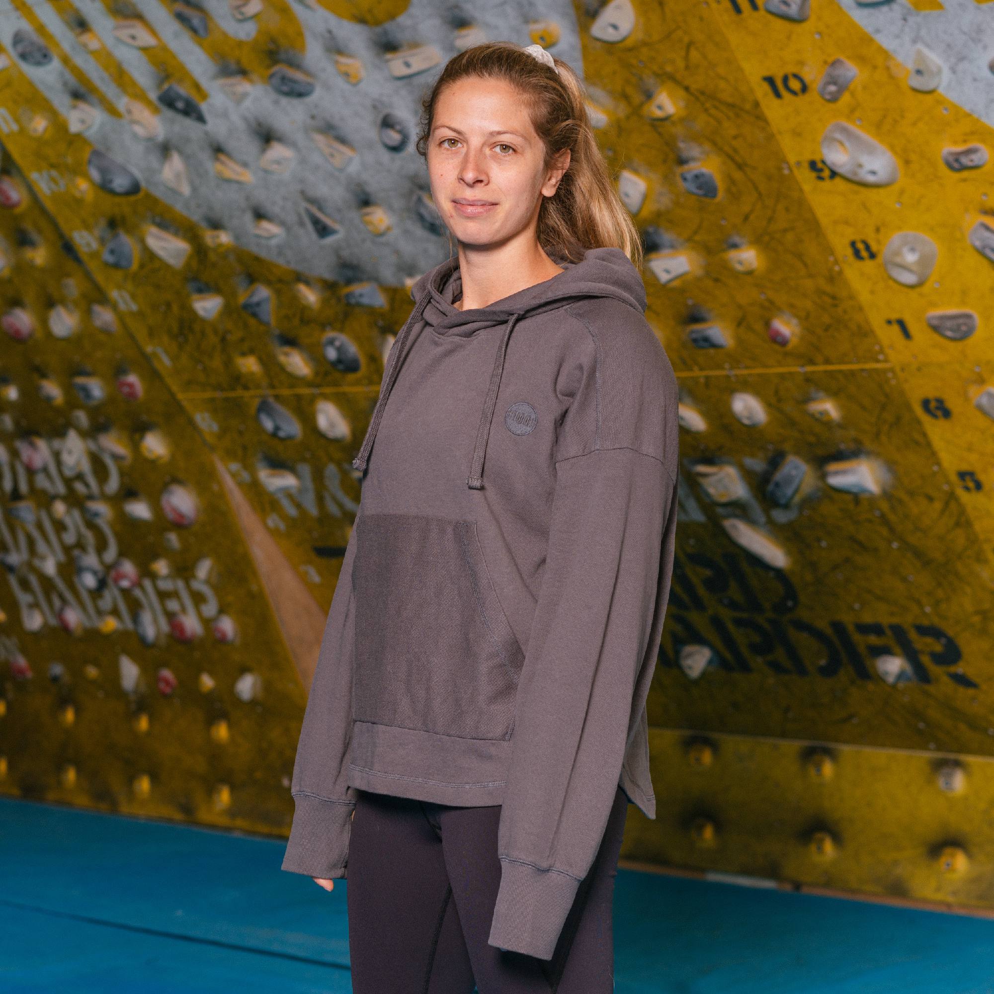 Moon Climbing Moon Vector Hoody
