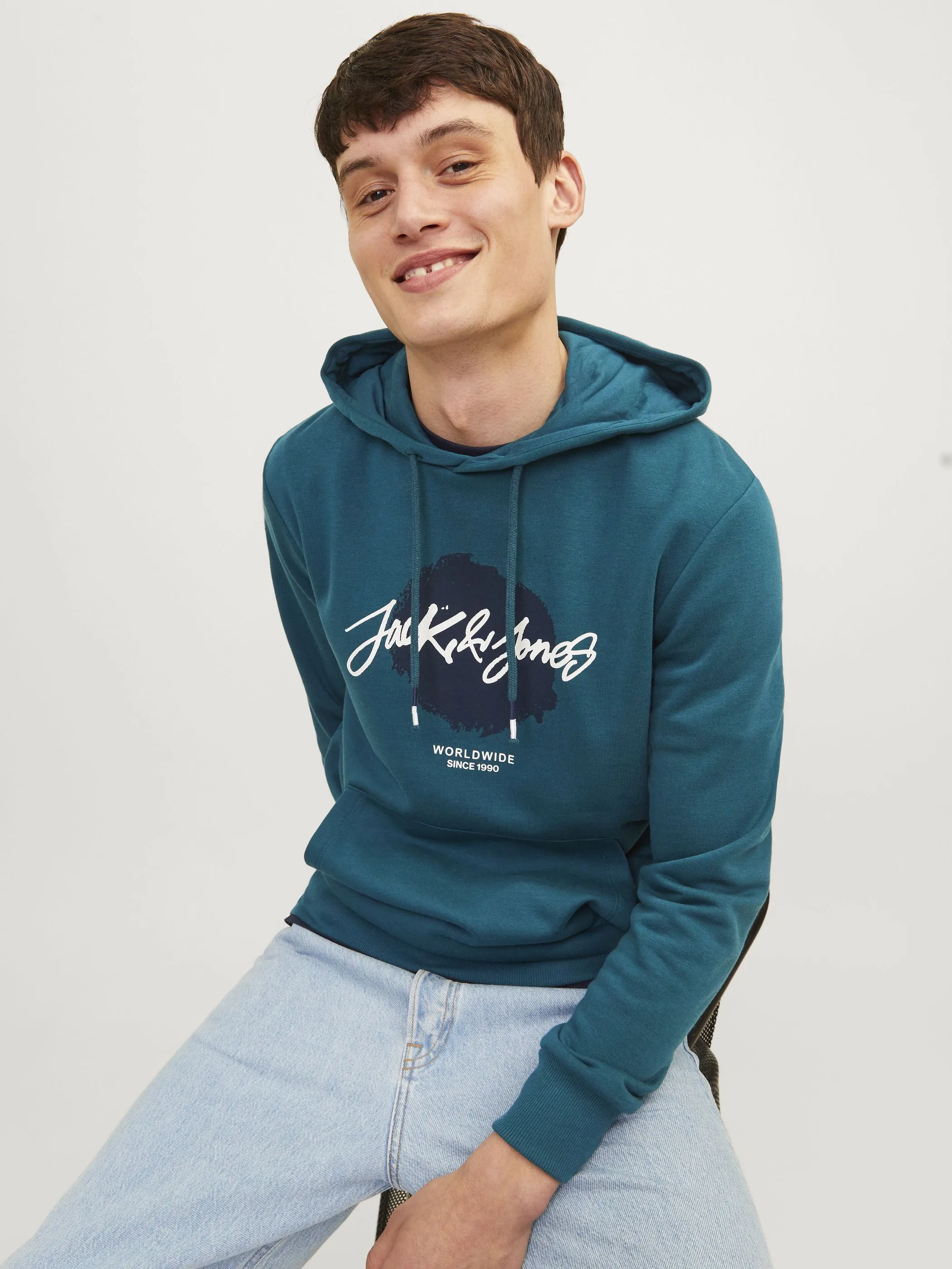 Jack&Jones JJTILEY SWEAT HOOD LN Hoodie