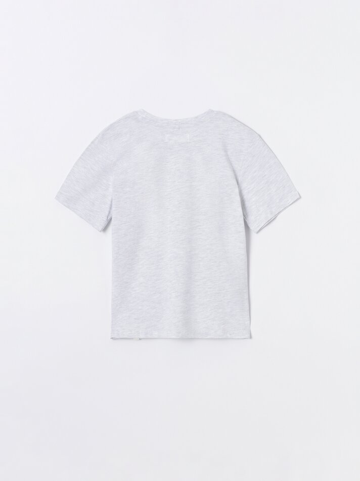 Pacote com 4 camisetas lisas de manga curta - Terracota