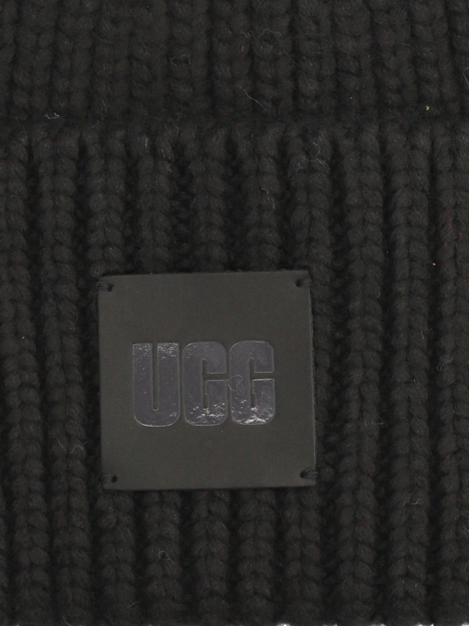 W CHUNKY RIB BEANIE