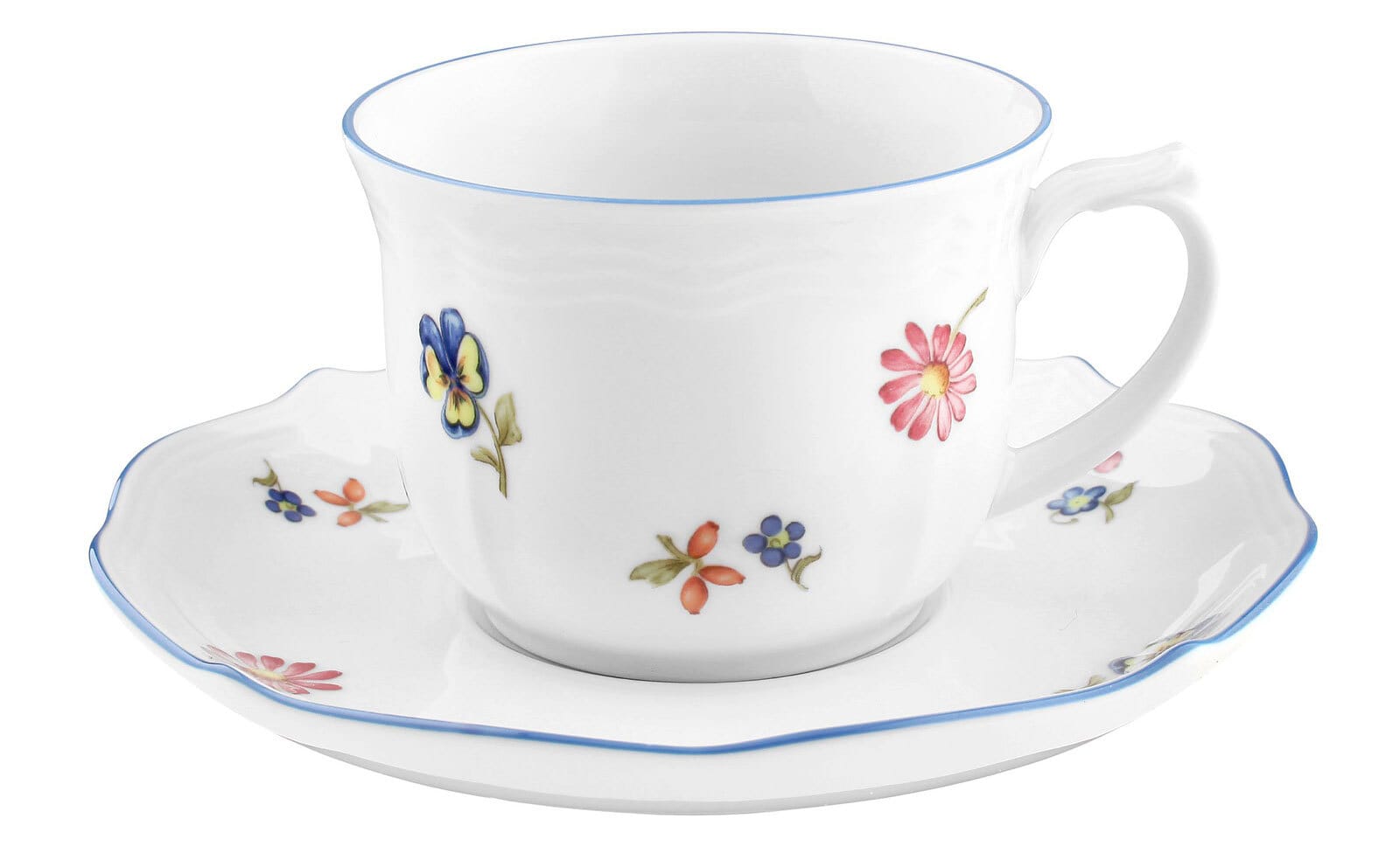 Seltmann Weiden Kaffeetasse SONATE NOSTALGIE weiß