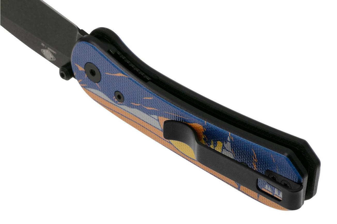 KNAFS Lander 1, KNAFS-00371, Black D2, Timberline G10 zakmes
