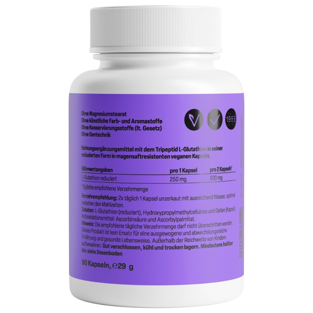 ZeinPharma® L Gluthathion Kapseln 250 mg