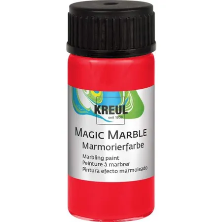 KREUL Magic Marble Marmorierfarbe Rot 20 ml