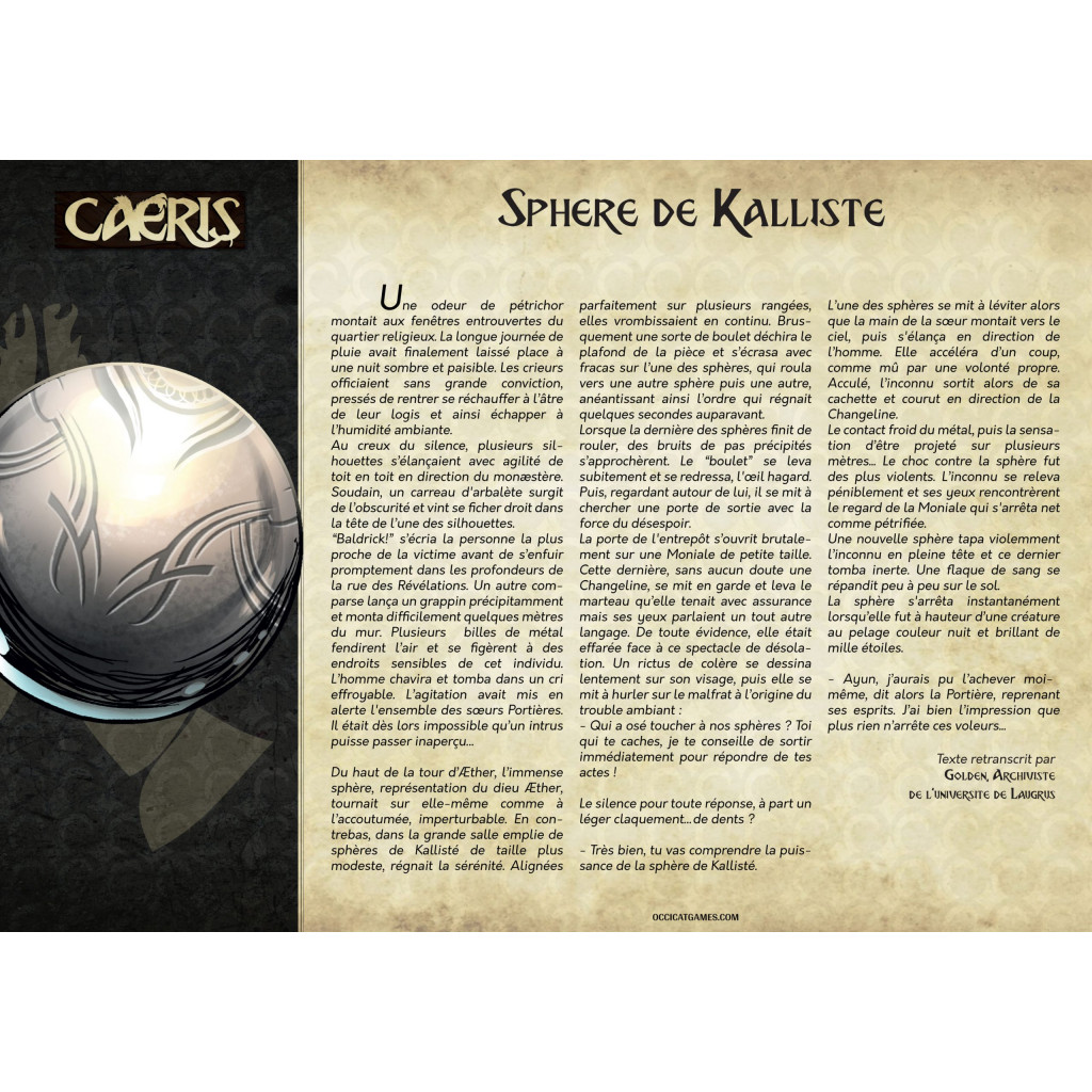 Caeris : Starter Les Moniales d'æther