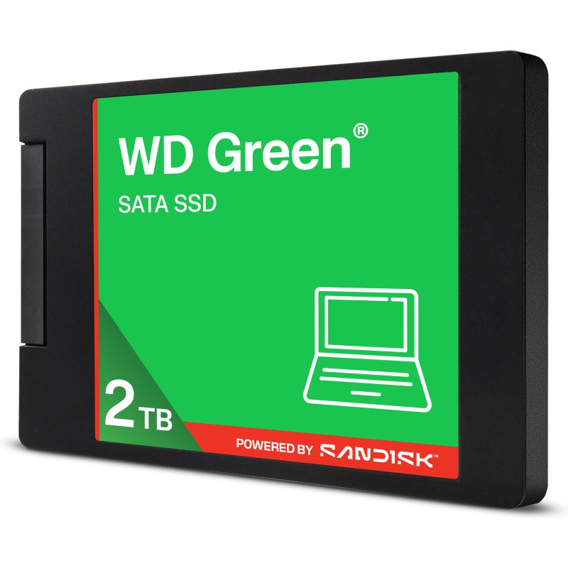 Western Digital Green WDS100T5G0A 2 To 2.5