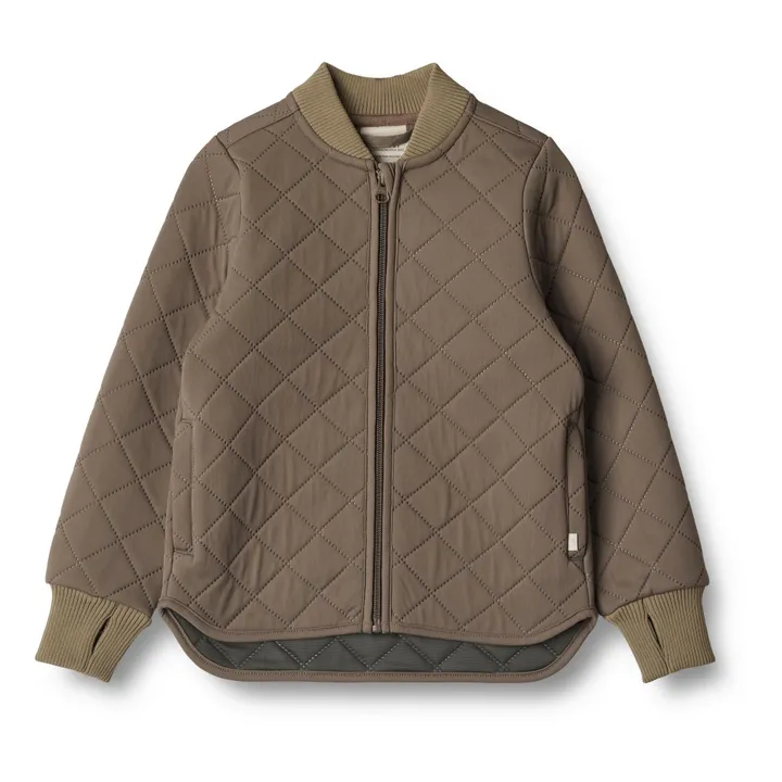Wheat Veste Matelassée Matières Recyclées Loui | Chocolat