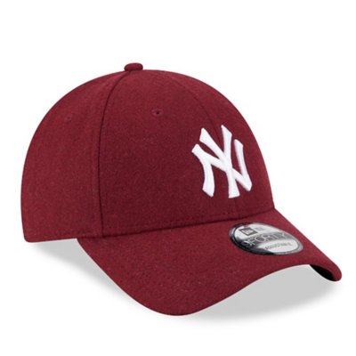 Casquette homme Melton Wool Ess 9Forty Neyyan Carw ROUGE NEW ERA