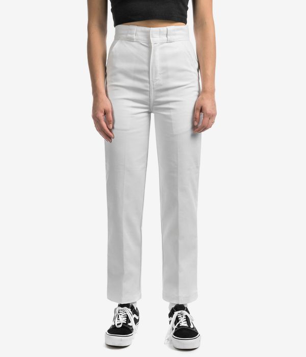 Dickies Phonenix Cropped Recycled Hose women (white)