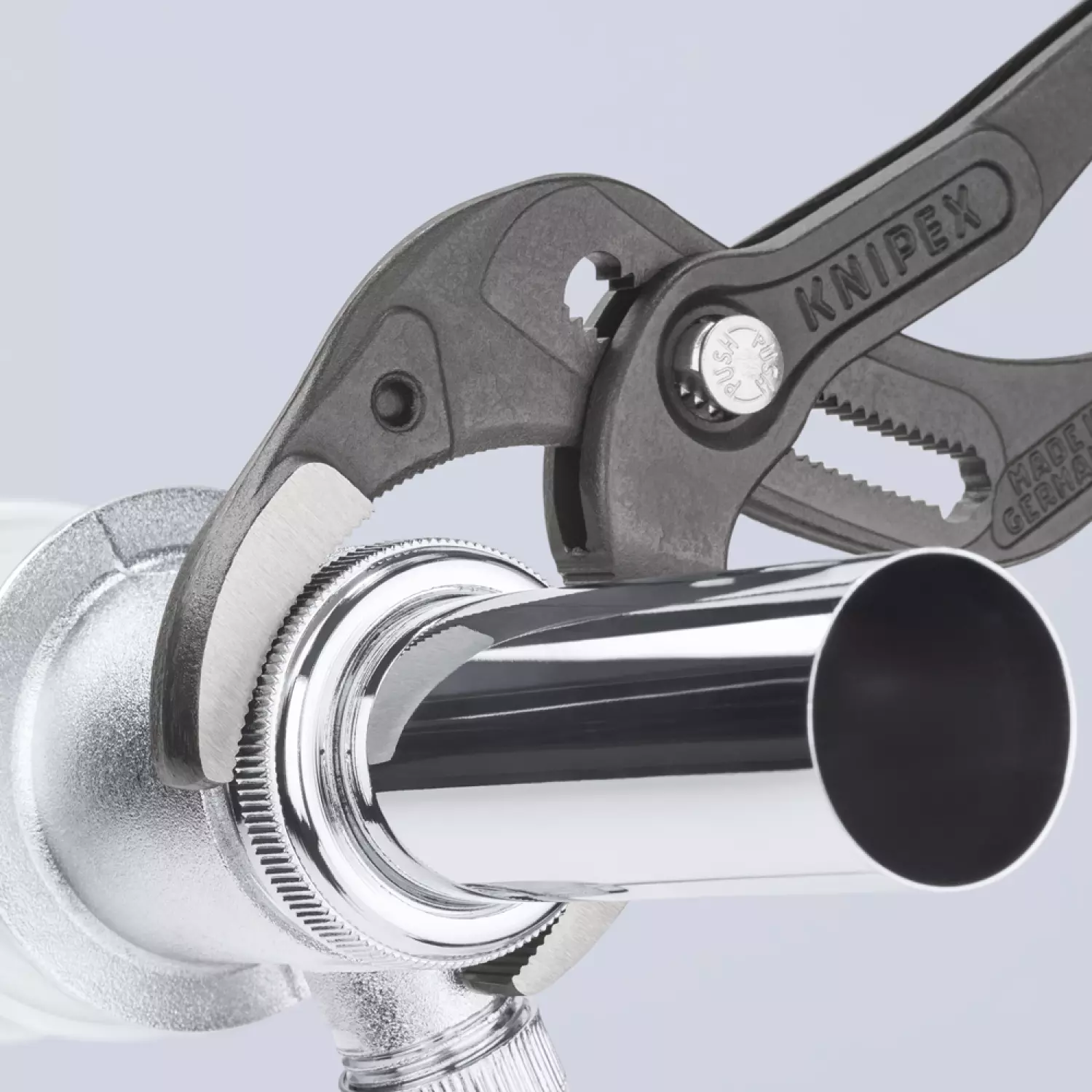 Knipex 81 01 250 Sifon- en connectorentang met anti-slip - 250 mm