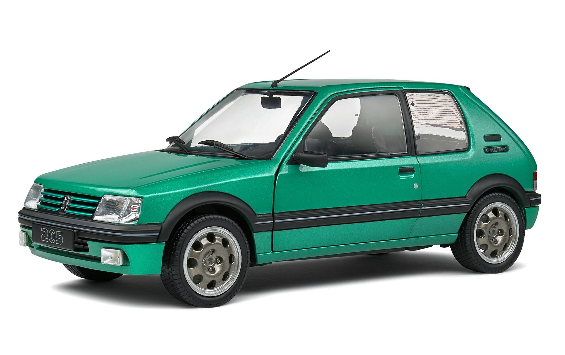 Peugeot 205 GTI Griffe, 1992 1:18Detailgetreues Modellauto im Massstab 1:18